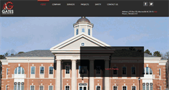 Desktop Screenshot of gatesconstco.com